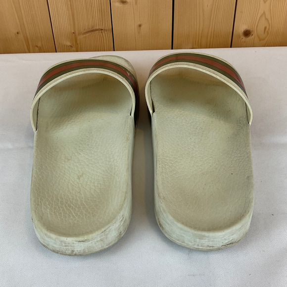 Gucci Pursuit 72 Slides, White/Red/Green - *EST* Size 8 or 9 Men\'s main image 7